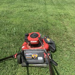 Mowing  Grass 