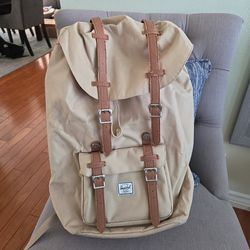 Herschel Supply Company Beige and Brown Backpack