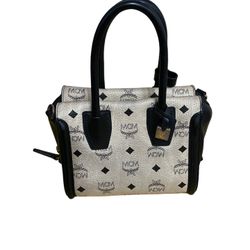 MCM, mini two-way handbag/crossbody bag