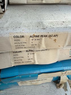 Vinyl plank