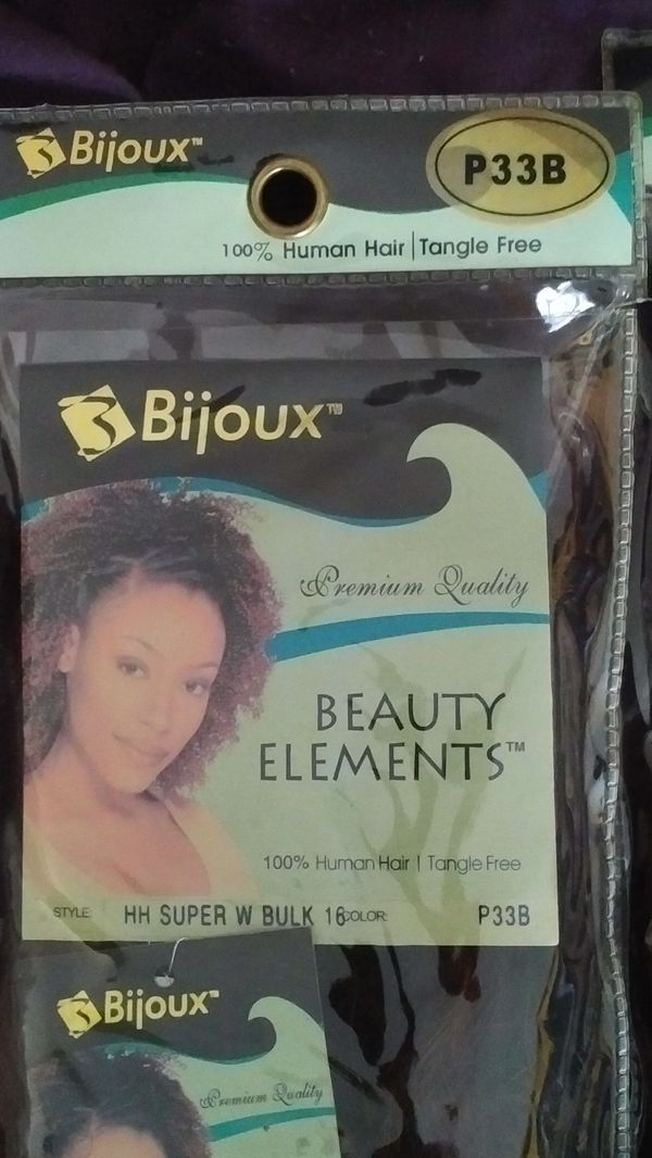 Bijoux Wet And Wavy Human Hair