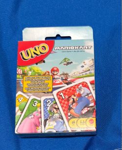Super Mario kart uno game