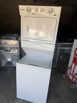 Whirlpool Stackable Washer and electric dryer