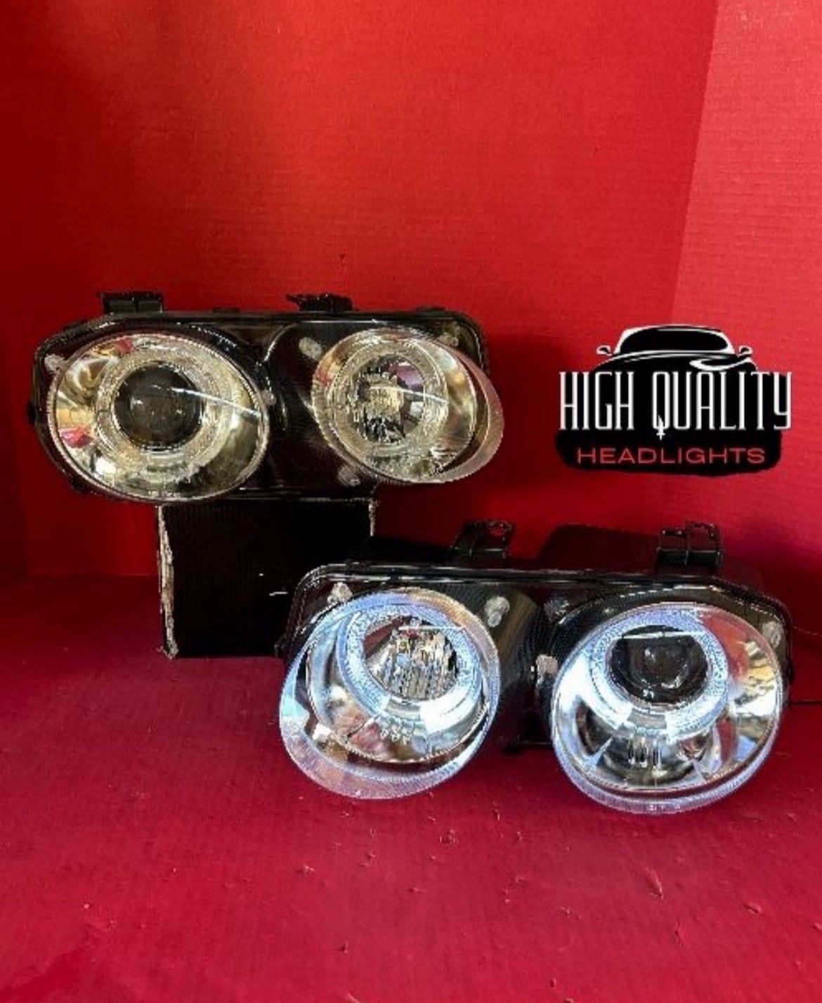 Acura Integra 1998. 2001 headlights.