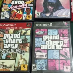 PS2 Four Games Bundle $60 With SAME DAY SHIPPING THROUGH OFFERUP 