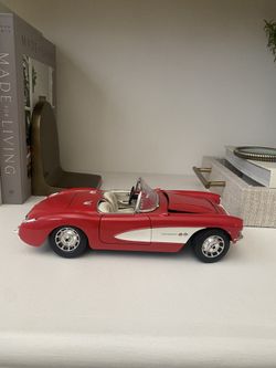 1957 Corvette Toy DieCast Made In Italy 