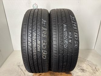 2 tires 245 50 20 Continental Crosscontact lx sport like new no repairs