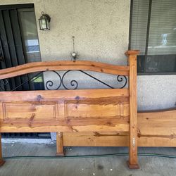 King bed frame