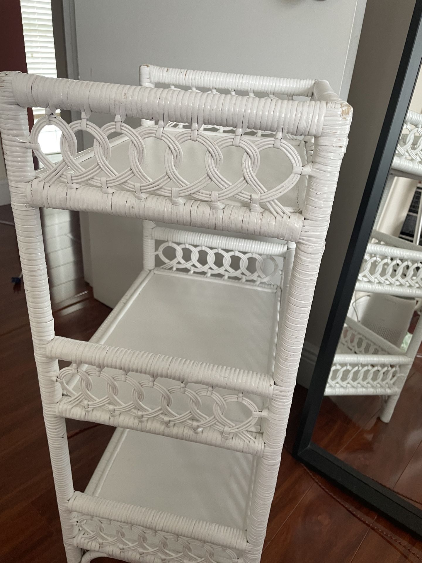 Rattan Shelf Stand