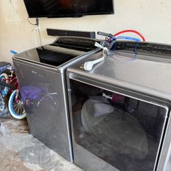 Large Capacity, Washer And Dryer 