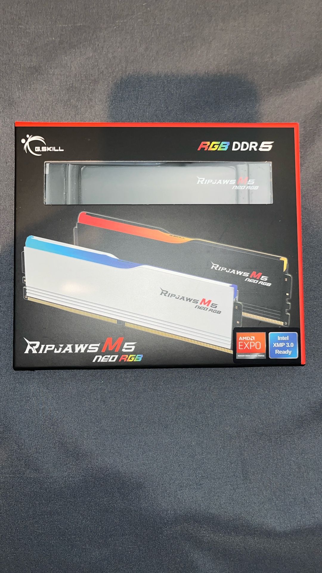 G Skill Ripjaws M5 Neo RBG DDR5 RAM