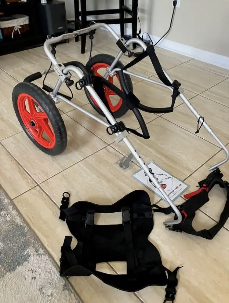 Large Dog Rear Support Wheelchair