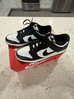 Nike Dunk Low Black and White Sneakers