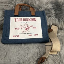 True religion tote bag