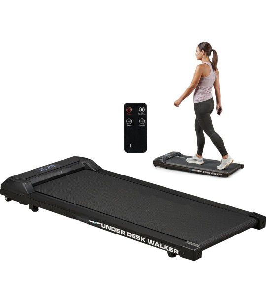 Brand New Portable 30in Walking Pad Under Desk Mini Treadmill, Under Desk Small Work Desk Compact Treadmill By