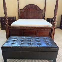 KING Pulaski Solid Wood Bedroom Set