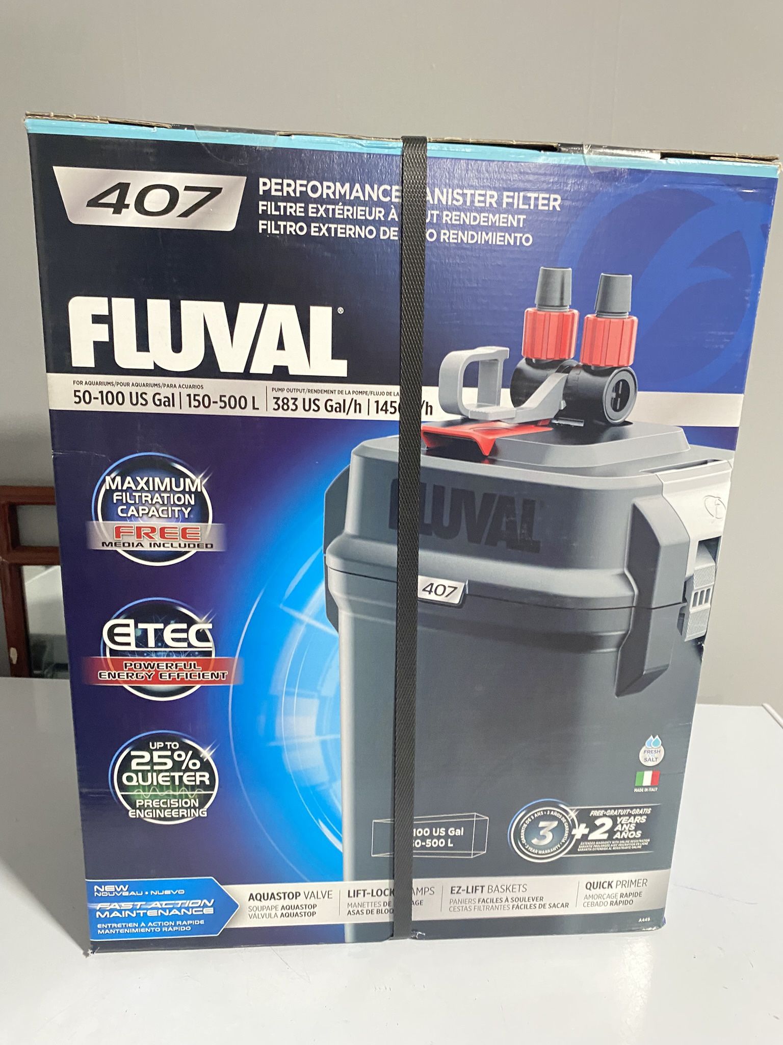 Fluval 407 Filter Brand new