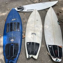 4 Surfboards For 350 Obo 
