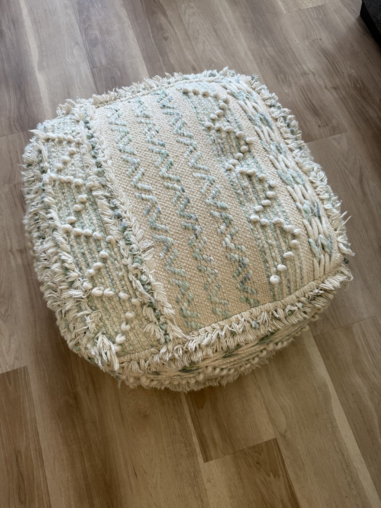 Patterned Ottoman
