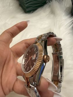 Watch brown face 36mm