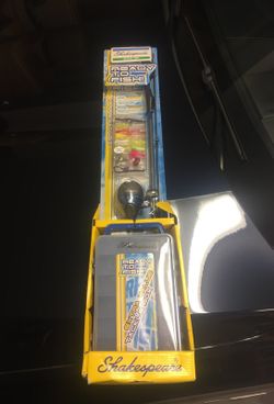 Ready to fish fishing rod