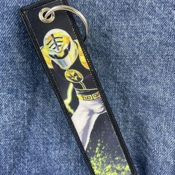 White Power Ranger 5 Inch Keychain 