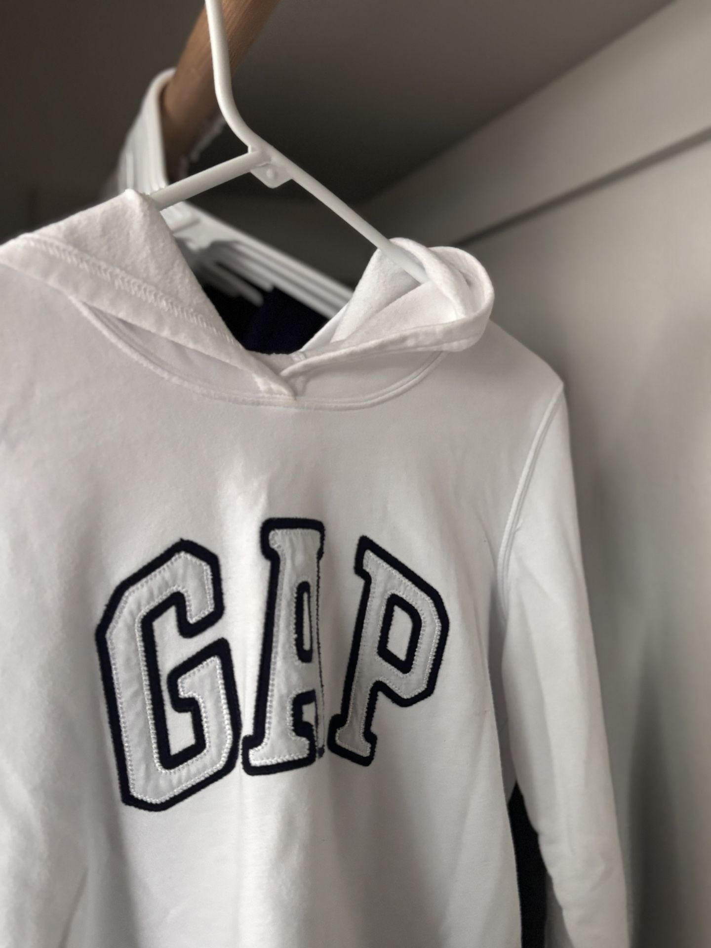 White gap hoodie / S