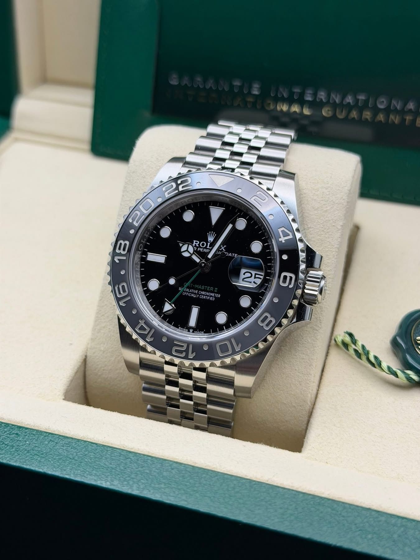 2025 NEW FRESH ROLEX “BRUCE WAYNE” JUBILEE 126710GRNR