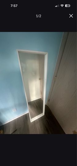 IKEA white mirror