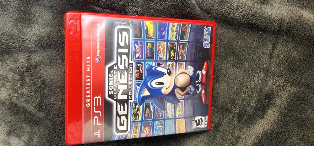 Sonic's Ultimate Genesis Collection GH (Sony PlayStation 3, 2009) PS3 New