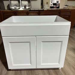 Kitchen sink cabinet complete shaker style