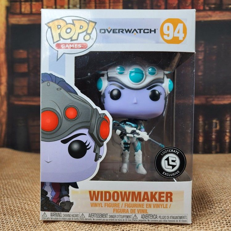 Funko Pop Games Overwatch 94 Widowmaker Vinyl Figure - Loot Crate Exclusive