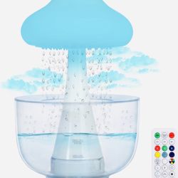 Cloud Rain Transparent Base Humidifier, Essential Oil Diffuser