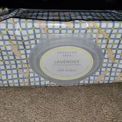 Beekman 100 CT. Wipes! Lavender Facial Cleaning Wipes! New! 