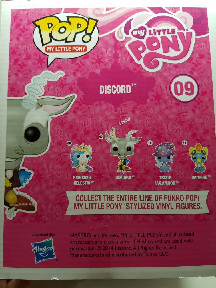 Funko My Little Pony Discord Vinyl Figure