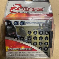 Ideazon Counter-Strike Keyset for Zboard Gaming Keyboard Rare New Sealed 