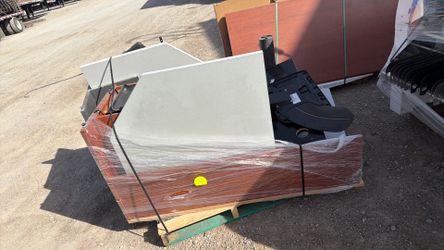 Lot of unassembled  office desk