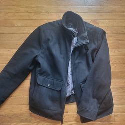 Kenneth Cole Black Wool Jacket