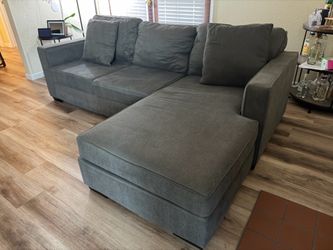Grey Cloth Couch