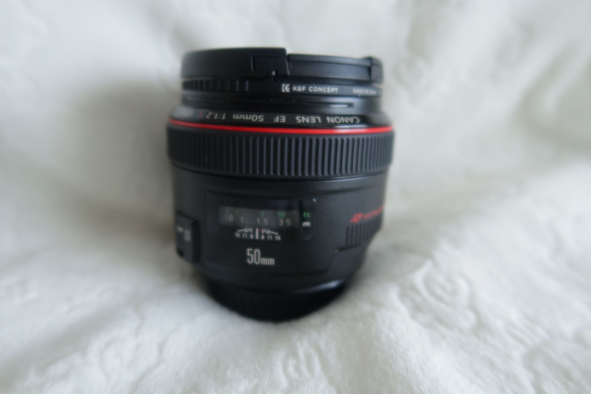 Canon EF 50mm f/1.2 L USM Lens for Canon Digital SLR Cameras (Renewed