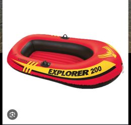 Intex Explorer 200 Inflatable Boat/Raft – Used (Boat Only)