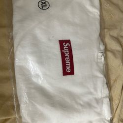 Supreme BOX LOGO Hooded Sweatshirt (FW 21) White XL