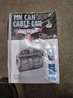 4M Tin Can Cable Car Fun Mechanics STEM Science Kit – New Sealed