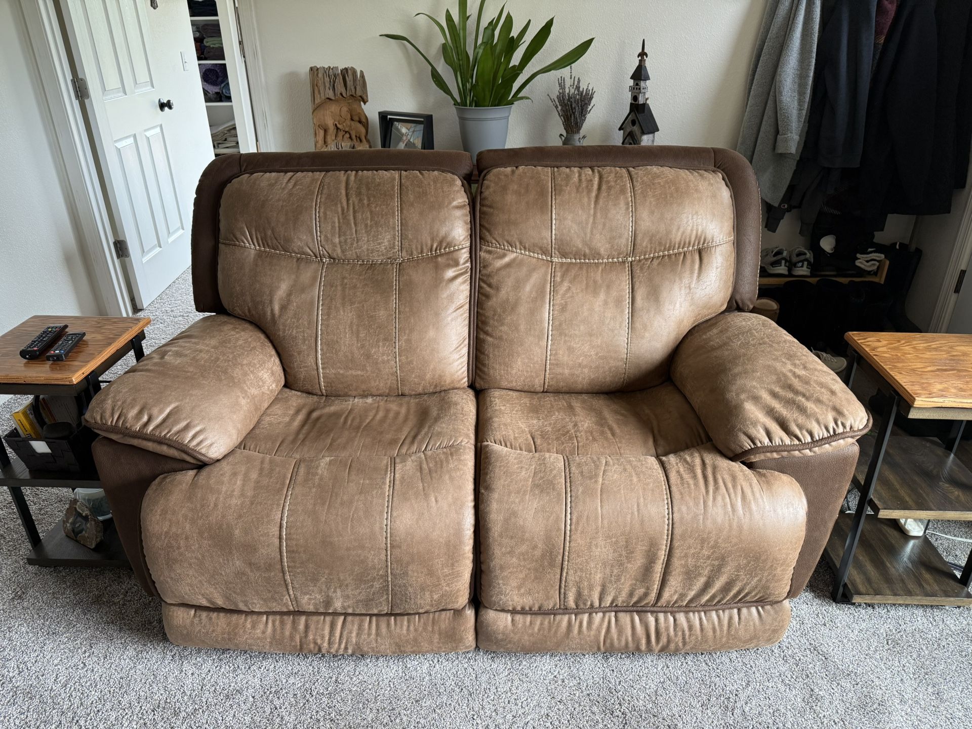 Dual Recliner Couch