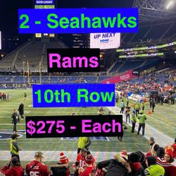 Seahawks Rams Tickets 