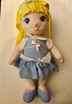 2ft Cinderella Used rag doll: $15