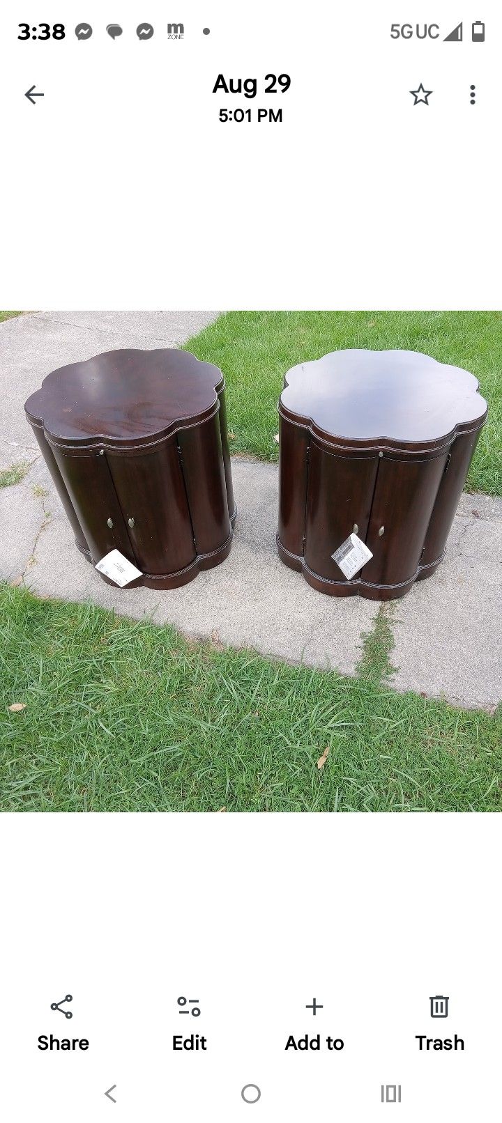 Marching End Tables