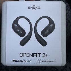 Shokz OpenFit 2+ Wireless Earbuds 