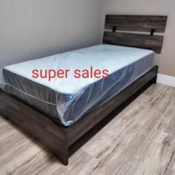 Twin Size Bed 