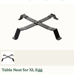 Table Nest for XL Egg Great Condition 